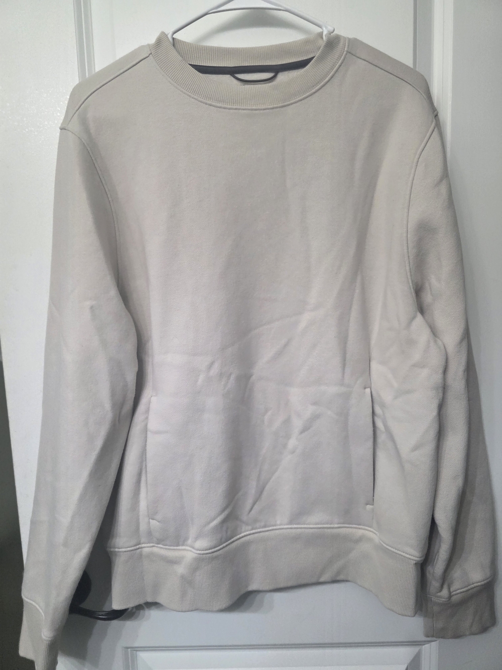 all in motion Men's Crewneck Sweatshirt in Light Beige